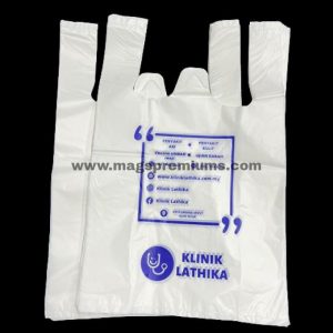 Custom Made Singlet Plastic Bag