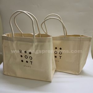 Canvas Tote Bag with Name