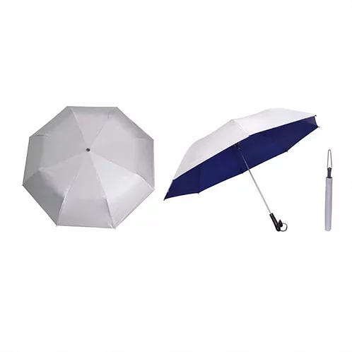 28-Inch Silver Coated Umbrella - Foldable