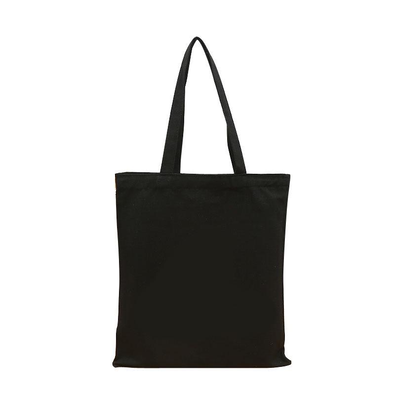 Black Cotton Bag | Cotton Tote Bag | Canvas Bag Printing