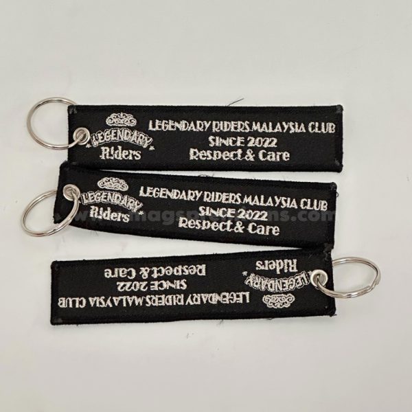 Design your own embroidered keychains for branding or souvenirs – durable, colorful, and fully customizable for your business.