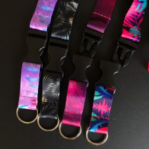 Detachable Lanyard Keychain