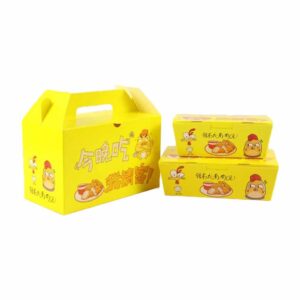 Disposable Paper Lunch Food Packaging Box