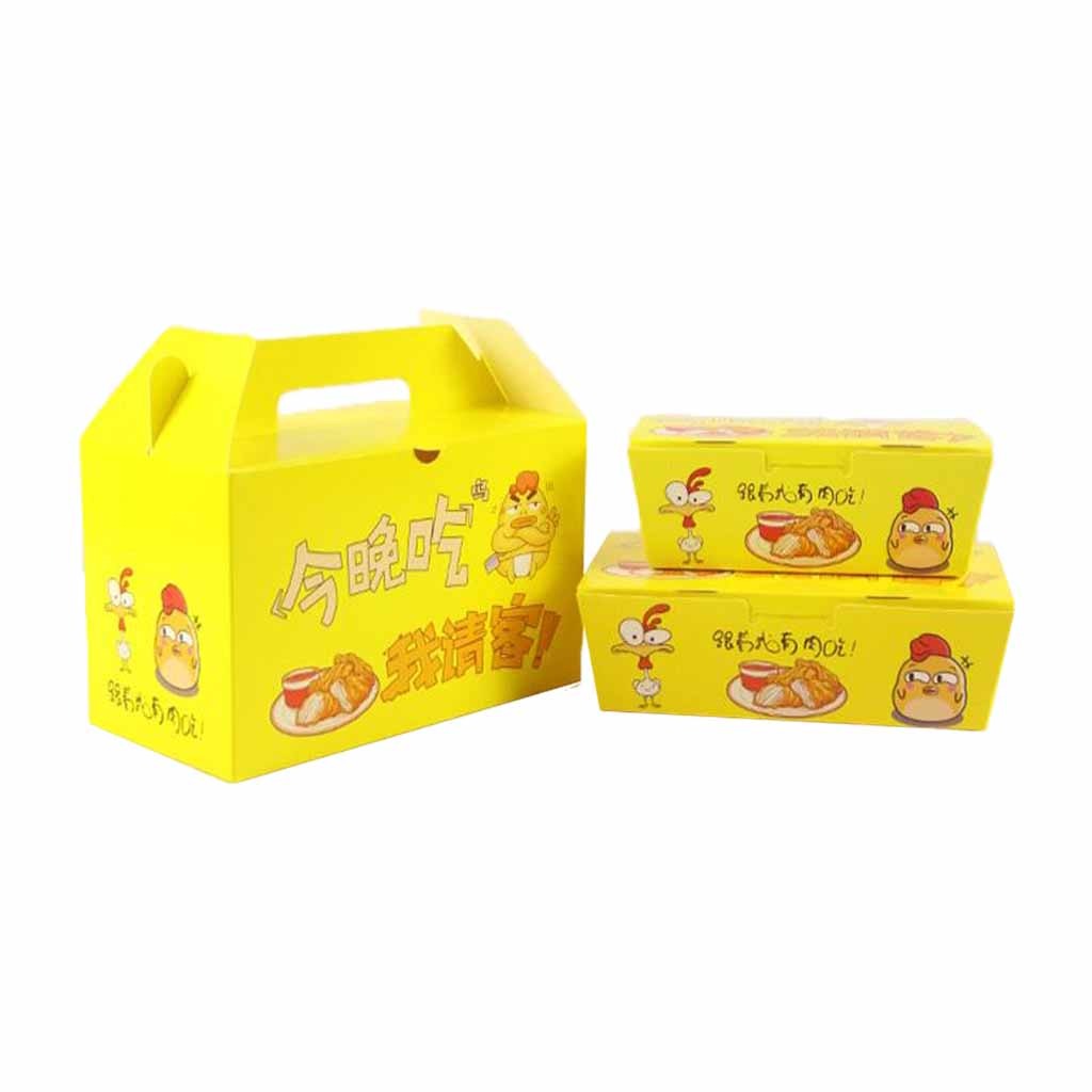 Disposable Paper Lunch Food Packaging Box