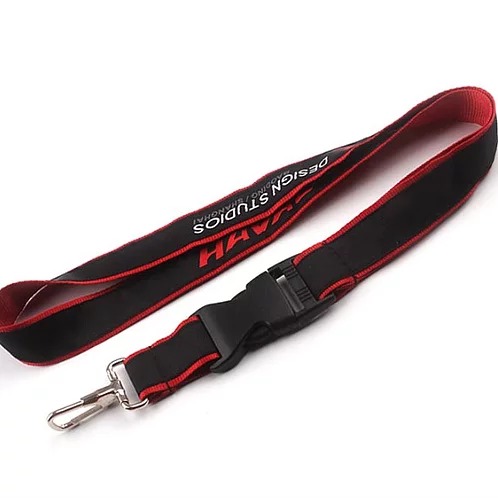 Double-Layered Woven Lanyard - Image 2