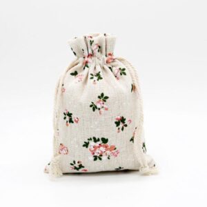 Pattern Drawstring Pouch