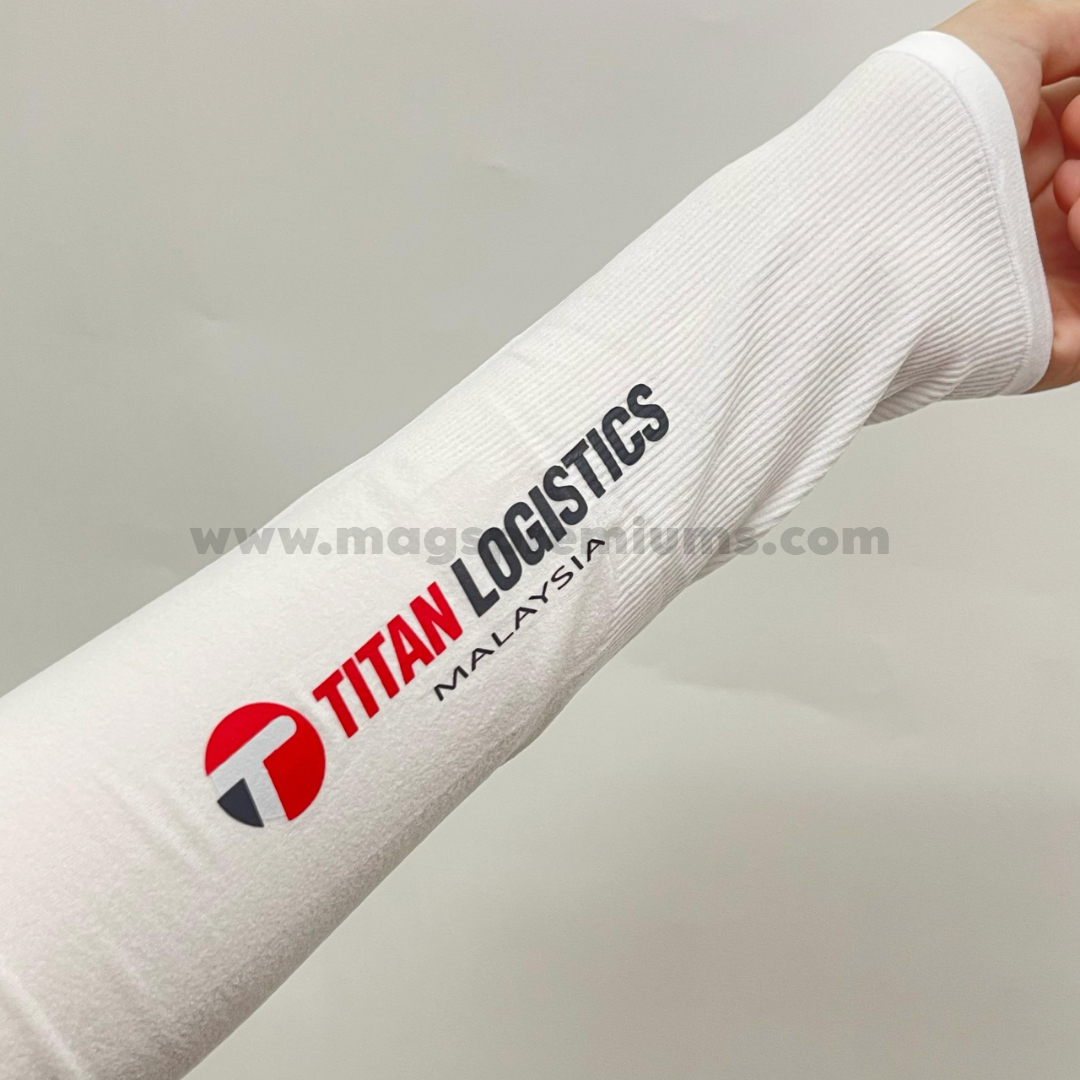 cooling sleeves with logo