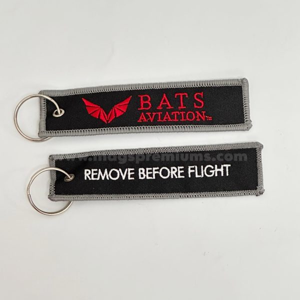 Create unique gifts with a personalised embroidery tag keychain ideal for clubs teams or brands order your custom design today with fast service