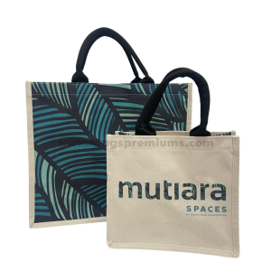 custom laminated canvas tote