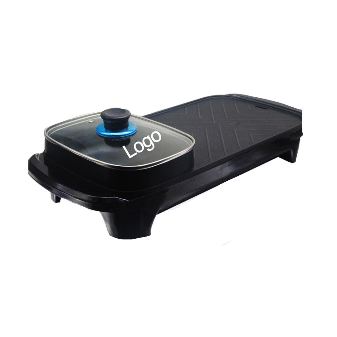 Pan Grill Steamboat Pot With Printing