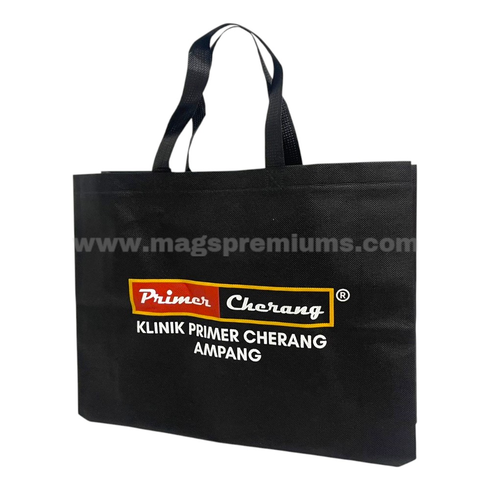 Custom grocery tote bag with branded artwork printing for retail promotions and eco campaigns