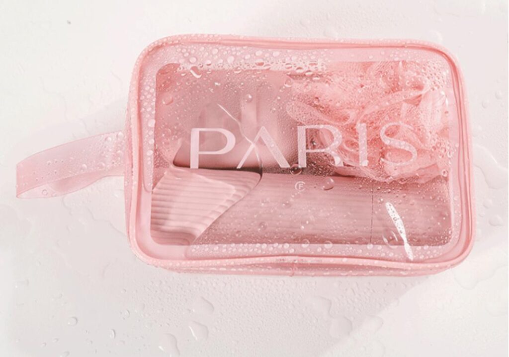 PVC Cosmetic Pouch Manufacture PVC Cosmetic Bag Transparent Makeup Bag