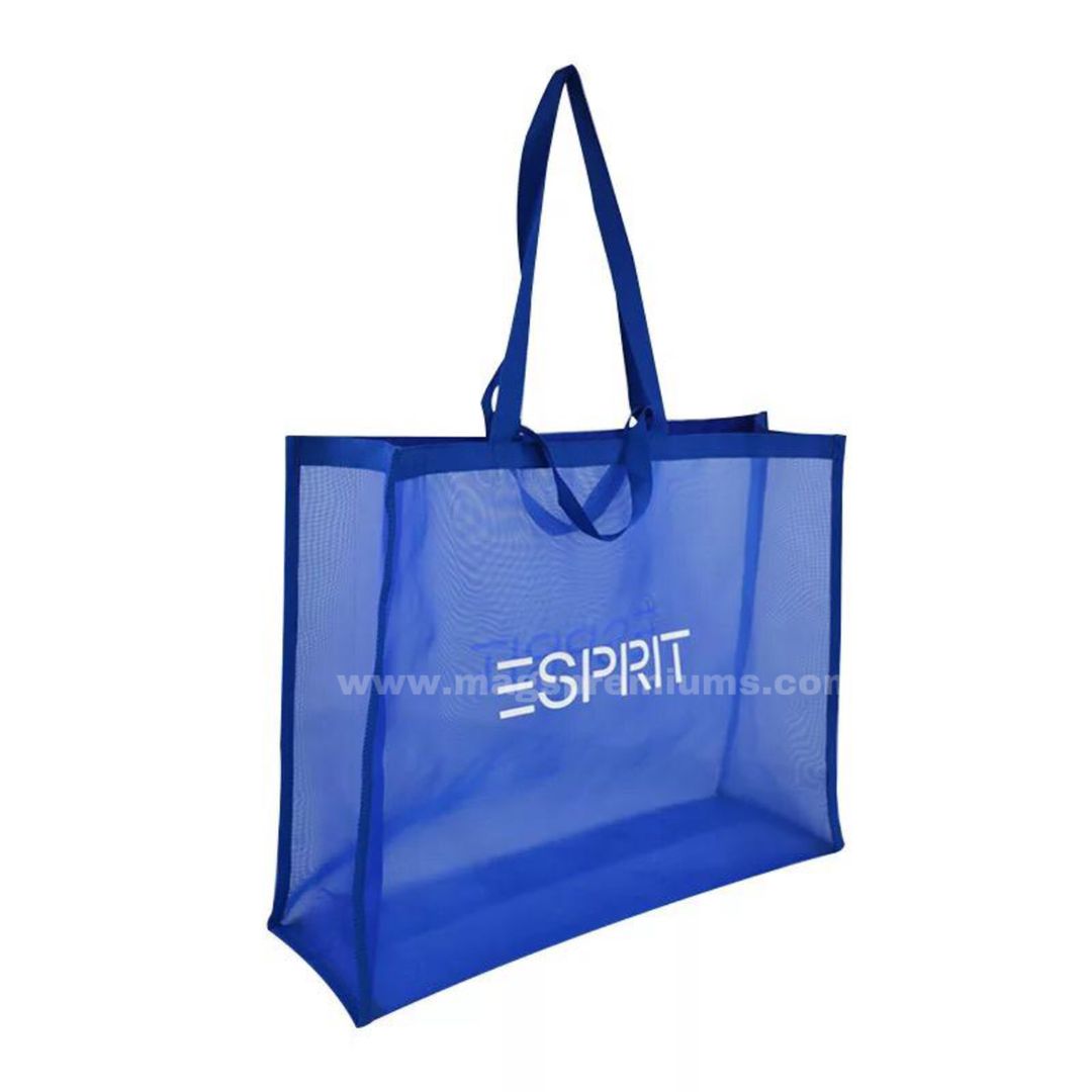 mesh shopping tote bag