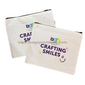 canvas zipper pouch