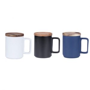 Custom Ceramic Travel Mug With Lid