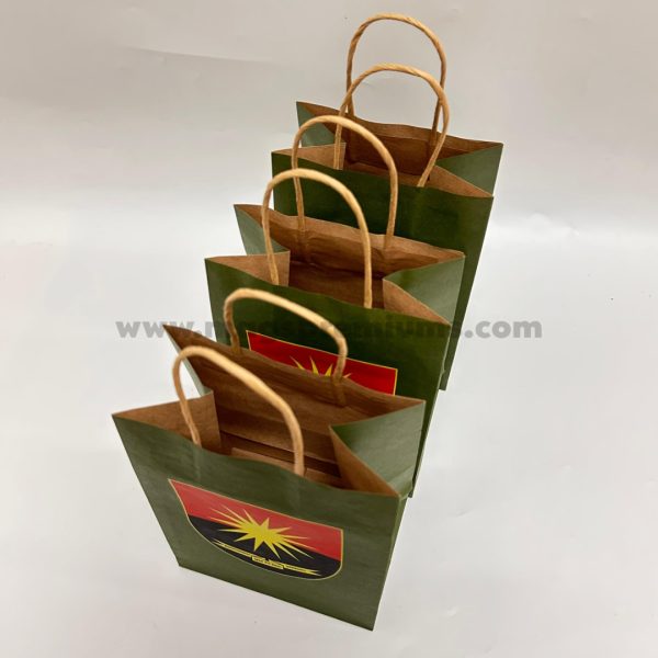 printed kraft paper bag