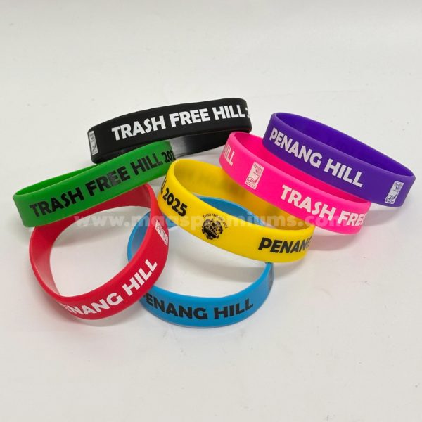Personalized rubber bracelets