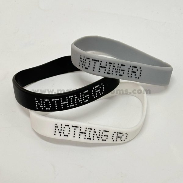 custom printed rubber wristbands