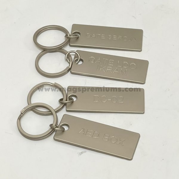 metal keychain engraved