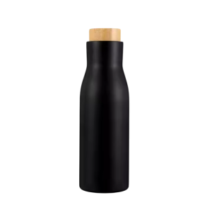 insulated bottle bamboo lid